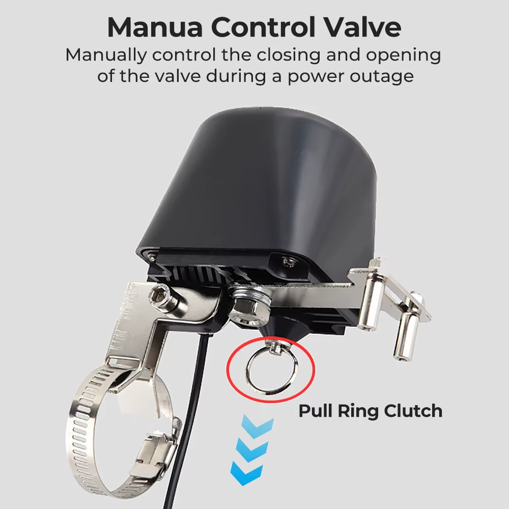 Smart Wi-Fi gas and water valve controller from MOES
