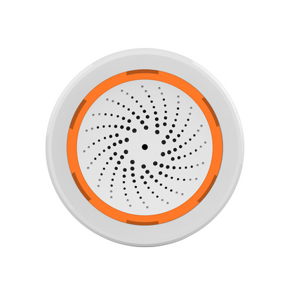 صفارة إنذار ذكية Zigbee ضوئية وصوتية نظام tuya -smart life