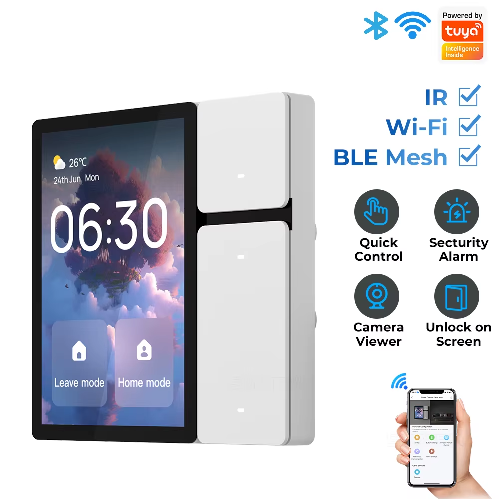پەنێلی کۆنتڕۆڵی زیرەکی بچووک – Smart Control Panel Mini ٣ دوگمەی کۆنتڕۆڵی IR