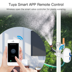 ڤاڵڤێکی زیرەکی WiFi بۆ کۆنتڕۆڵکردنی ئاو/غاز – کار دەکات لەگەڵ Tuya Smart + کۆنتڕۆڵی دەنگی + خشتەی کاتیی خۆکار