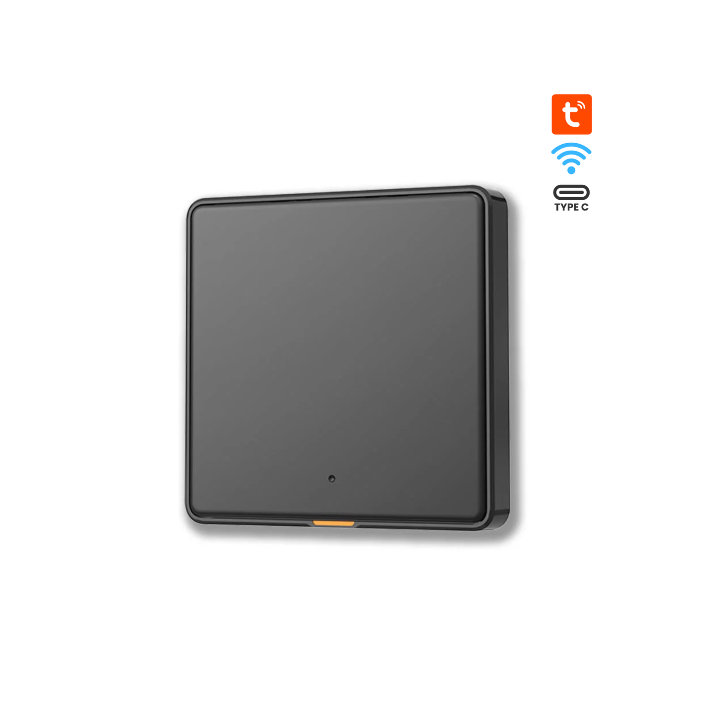 سوج احادي ذكي واي فاي  يدعم التحكم الصوتي والتطبيق مع منفذ Type-C