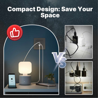 مقبس الحائط Moes Star Ring بقوة 30 واط (تقنية GaN)