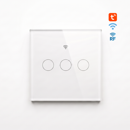 مفتاح إضاءة ذكي باللمس (WiFi + RF433) من 1 إلى 4 خطوط - تحكم متعدد من moes