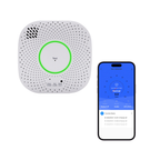 Smart gas leak detector, Wi-Fi system - Tuya Smart Life: Proactive safety and lasting peace of mind. 