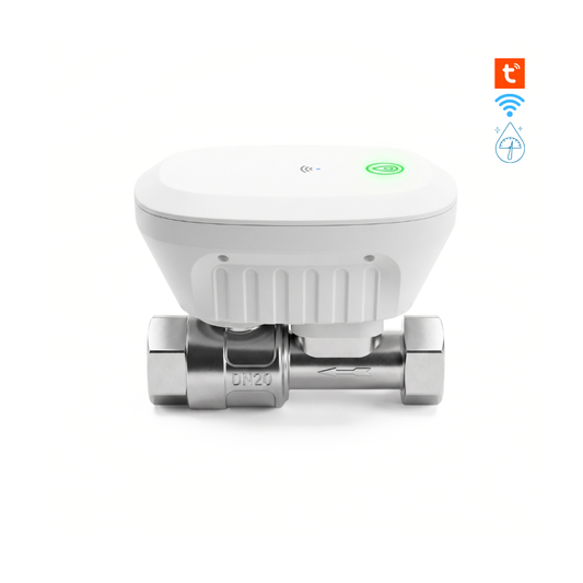 صمام مياه ذكي  مراقبة الاستهلاك غلق وفتح نظام وايفاي تطبيق  tuya-smart life