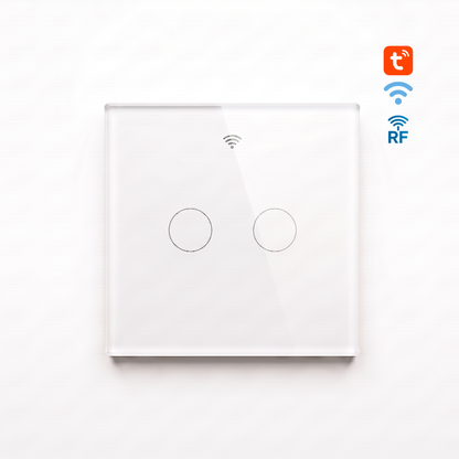 مفتاح إضاءة ذكي باللمس (WiFi + RF433) من 1 إلى 4 خطوط - تحكم متعدد من moes