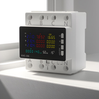قاطع زیرەکی WiFi 80A سێ قۆڵی (3 فاز + N) لەگەڵ پاراستنی کارەبایی بە سیستمی تویا