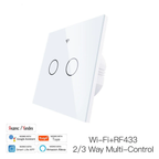Smart Touch Light Switch (WiFi + RF433) 1-4 Gang - Multi-Control by Moes