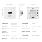 Wi-Fi Infrared Sensor Switch — Non-contact Wave-to-Open Smart Life/Tuya App