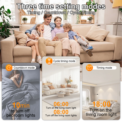 قاطع/سويتش ذكي DC Wi-Fi على سكة DIN – تحكم عن بُعد + توقيت | حتى 63A تطبيق تويا