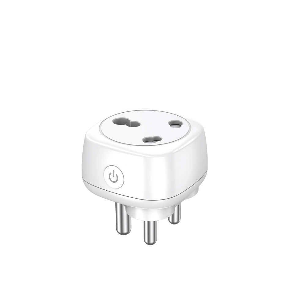 Tuya 16 Amp Smart Plug, Heavy Duty, Wi-Fi, with Power Monitoring and Child Lock