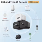 ئاداپتەری زیرەکی وایفای (دەرچەی USB بۆ USB-C/USB) – کۆنتڕۆڵکردن لە دوورەوە بە ڕێگەی ئەپڵیکەیشنی EWELINK