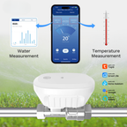 Smart water valve, consumption monitoring, open and close, Wi-Fi system, Tuya-Smart Life app