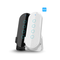 کۆنترۆڵی بێتەلی 433MHz – 4 دوگمە (ڕووپۆشی شووشەی 2.5D + ڕووناکی پشتەوە)