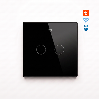 مفتاح إضاءة ذكي باللمس (WiFi + RF433) من 1 إلى 4 خطوط - تحكم متعدد من moes