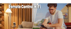TO-Q-SYS-JWT Wi-Fi remote-control lifestyle illustration.