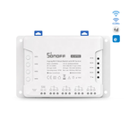 کلیلەی زیرەکی چوارگۆشەیی (Sonoff 4CHPROR3) بە تەکنەلۆژیای (Wi-Fi) و کۆنترۆڵی (RF)