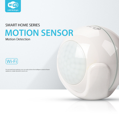 مستشعر حركة ذكي WiFi يعمل بالبطارية (CR123A) – تصميم مدمج، كشف PIR دقيق بدون الحاجة إلى بوابة مركزية