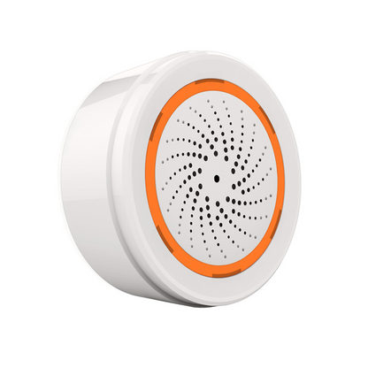 صفارة إنذار ذكية Zigbee ضوئية وصوتية نظام tuya -smart life