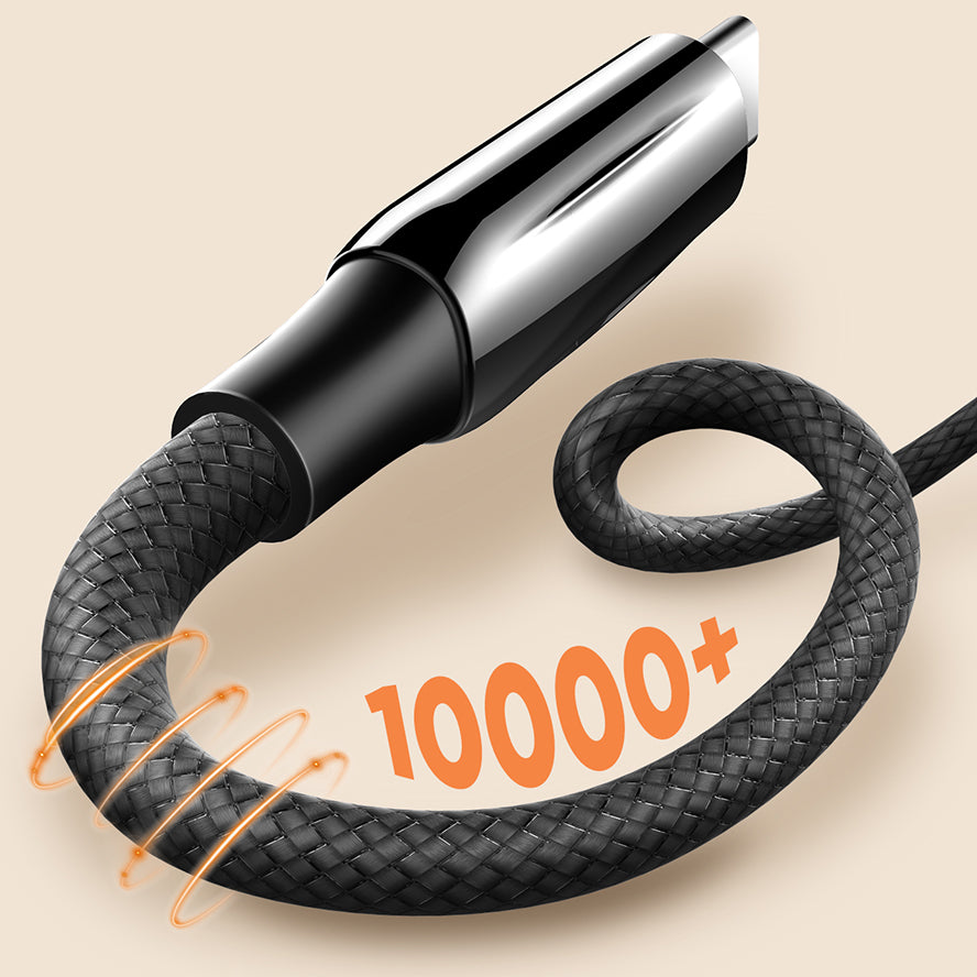 كابل شحن بيانات USB-C إلى USB-C — قدرة 240 واط PD3.1، سرعة نقل حتى 480Mbps، بطولين 1م و2م