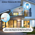 Smart emergency call button with Wi-Fi technology 