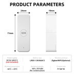 Smart emergency call button with Wi-Fi technology 