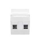 Smart dual-relay day/night circuit breaker with temperature sensor, 100A, Wi-Fi system, Tuya app