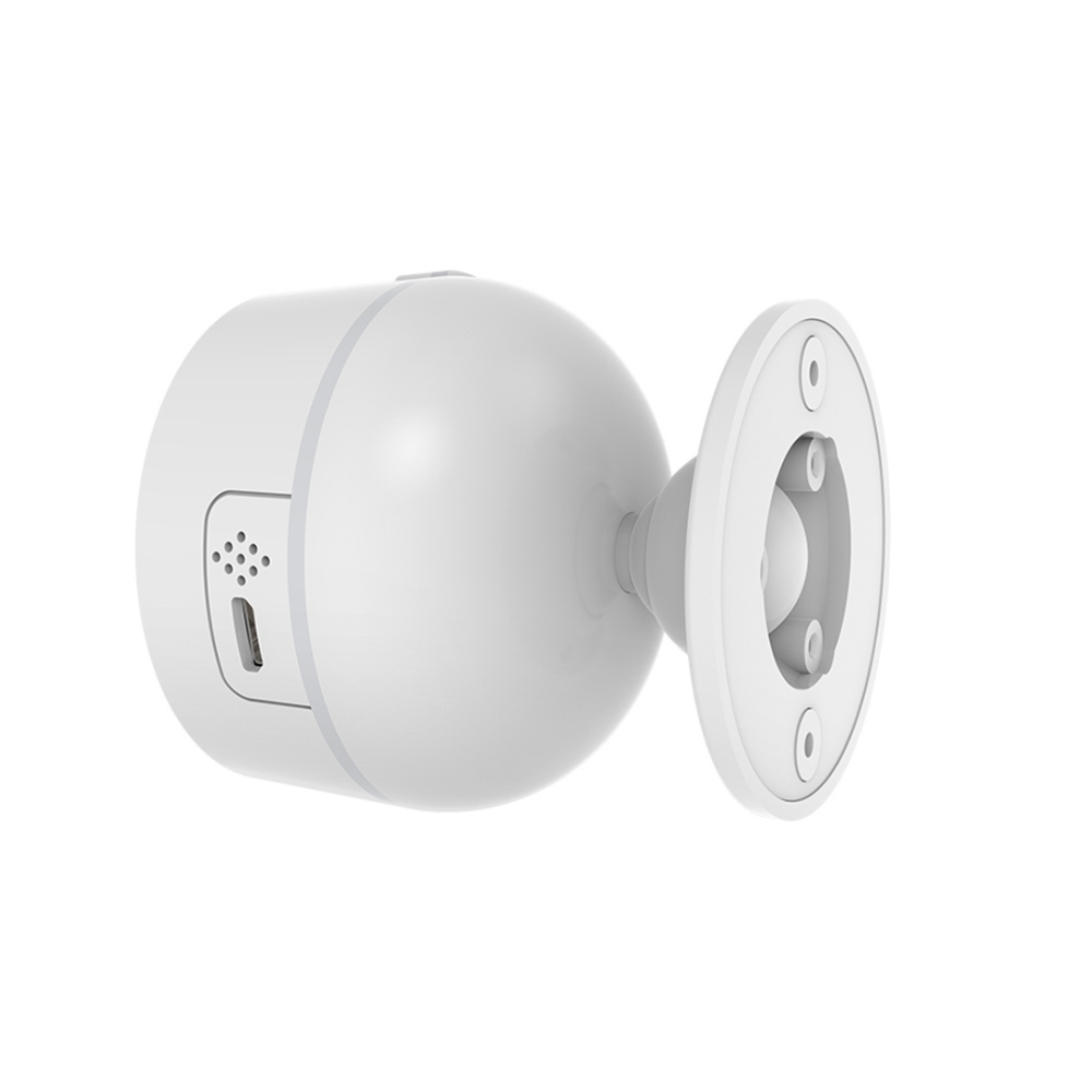 هەستەوەرێکی زیرەکی جووڵە، پلەی گەرمی و شێ (WIFI) (بە دوو پاتری CR123A یان USB) کاردەکات بە سیستەمی تویا یان سمارت لایف