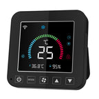 Smart air conditioner controller via Wi-Fi and IR with temperature and humidity display – Tuya