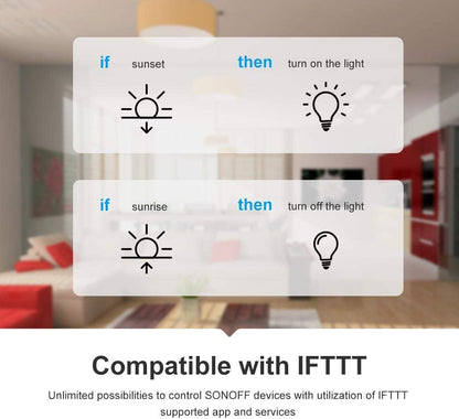 SONOFF BASICR2 – سويتش Wi-Fi ذكي للتحكم بالأجهزة (قناة واحدة)