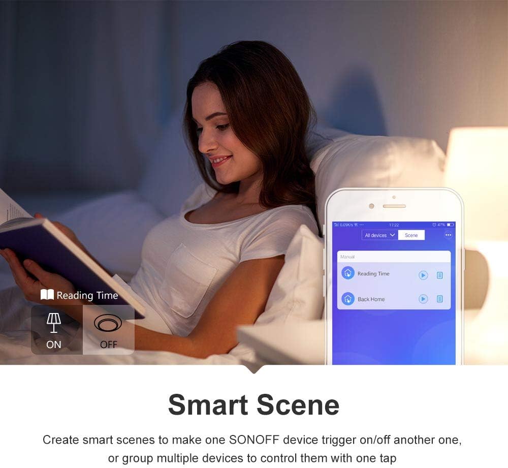 SONOFF BASICR2 – سويتش Wi-Fi ذكي للتحكم بالأجهزة (قناة واحدة)