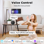 سه‌هده‌رێکی زیره‌کی وایفای (WiFi) فرە بەکارهێنان لەگەڵ بارگاویكەرەوەی خێرا و پشتگیریکردنی کۆنترۆڵکردنی دوورمەودا لە ڕێگەی ئەپڵیکەیشنی تویا (Tuya)