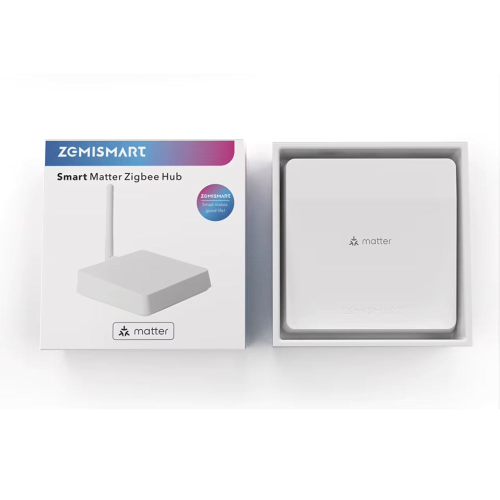 هاب (M6) زیرەکی تویا بە سیستەمی (ZIGBEE, MATTER)، ئاماژەیەکی بەهێز و داپۆشینی گشتگیر.