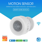 هەستەوەرێکی زیرەکی جووڵە، پلەی گەرمی و شێ (WIFI) (بە دوو پاتری CR123A یان USB) کاردەکات بە سیستەمی تویا یان سمارت لایف