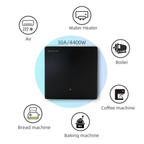 سویچی زیرەک ٣٠ ئەمپێر، سیستەمی Zigbee، ئەپڵیکەیشنی Tuya و Smart Life