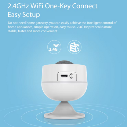 حساس حركة WIFI ذكي (بطاريتان CR123A ×2 أو USB) نظام تويا او سمارت لايف