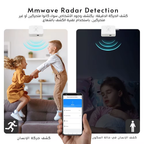 Tuya Smart Human Presence Sensor, Wi-Fi Type-C Port 