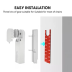Smart motor for blinds and curtains, battery operated – voice control and Tuya app