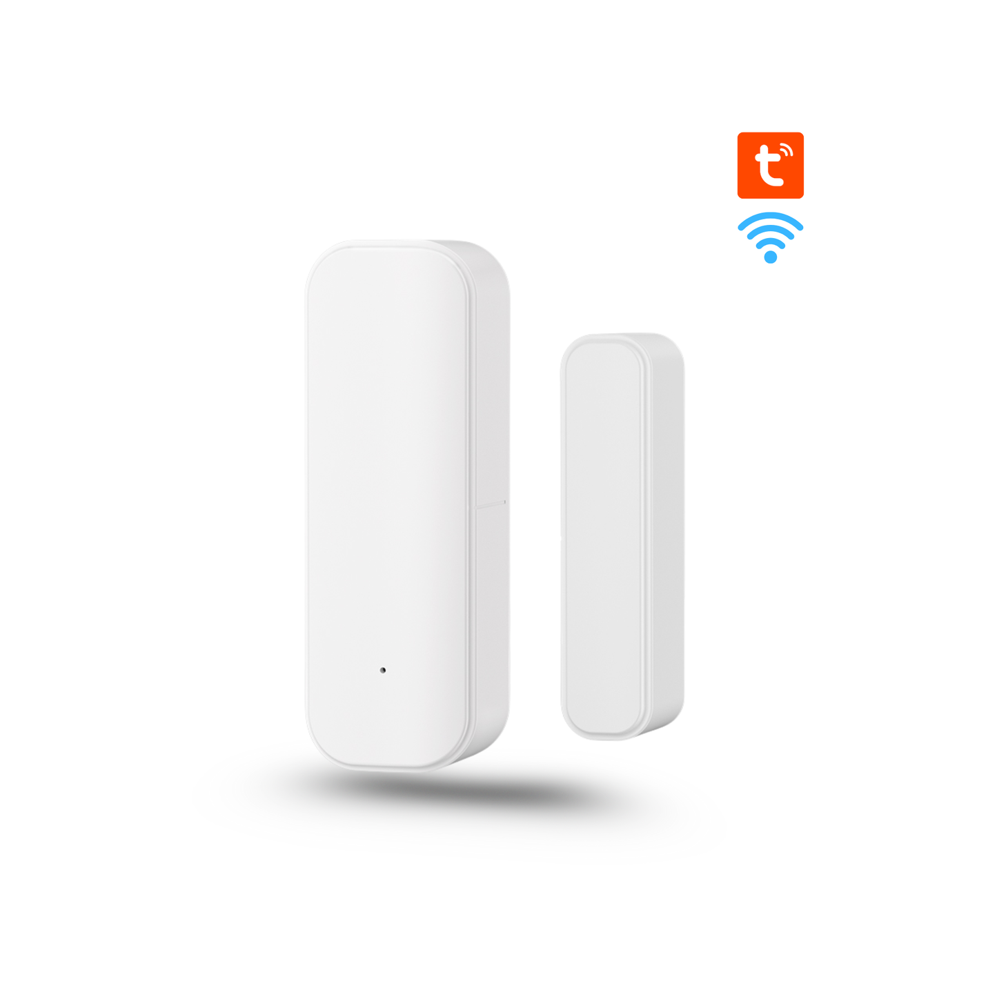 متحسس فتح/إغلاق الأبواب الذكي WiFi – يدعم Alexa وGoogle Home – يعمل مع تطبيق Tuya Smart