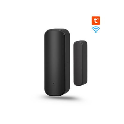 متحسس فتح/إغلاق الأبواب الذكي WiFi – يدعم Alexa وGoogle Home – يعمل مع تطبيق Tuya Smart