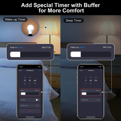 مصباح ذكي Zigbee E27 9W (RGB+CCT) — تحكّم كامل بالألوان والسطوع