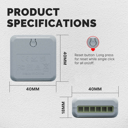 مفتاح التحكم الذكي المخفي للتعتيم نظام zigbee - تطبيق tuya-smart life