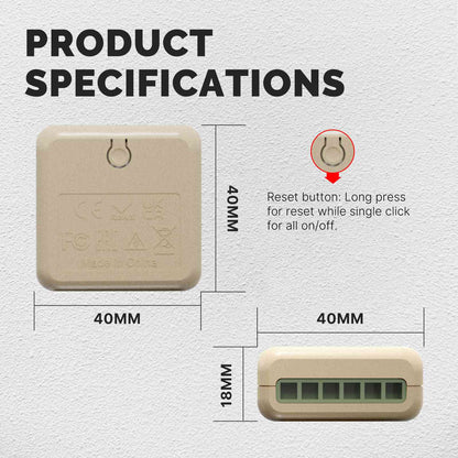 مفتاح التحكم الذكي المخفي للتعتيم نظام wifi - تطبيق tuya-smart life