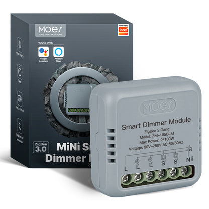 مفتاح التحكم الذكي المخفي للتعتيم نظام zigbee - تطبيق tuya-smart life