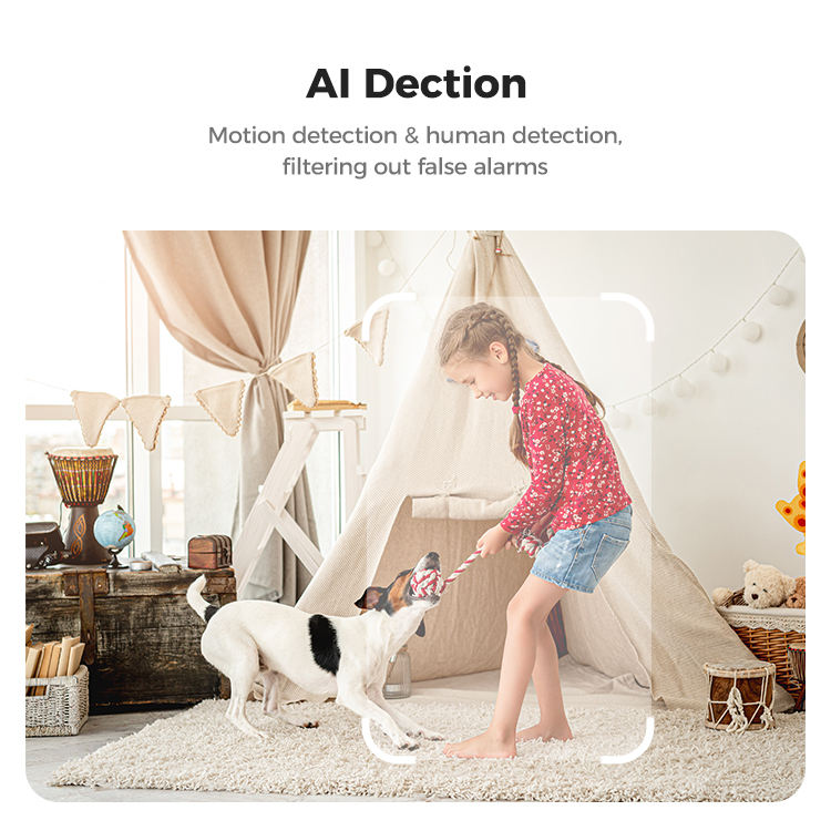 كاميرا مراقبة Arpha P160M داخلية: 8 ميجابكسل، تتبع ذكي للحركة، وصوت ثنائي الاتجاه تطبيق  tuya-smart life