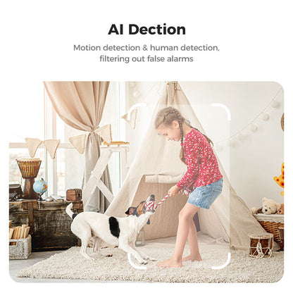 كاميرا مراقبة Arpha P160M داخلية: 8 ميجابكسل، تتبع ذكي للحركة، وصوت ثنائي الاتجاه تطبيق  tuya-smart life