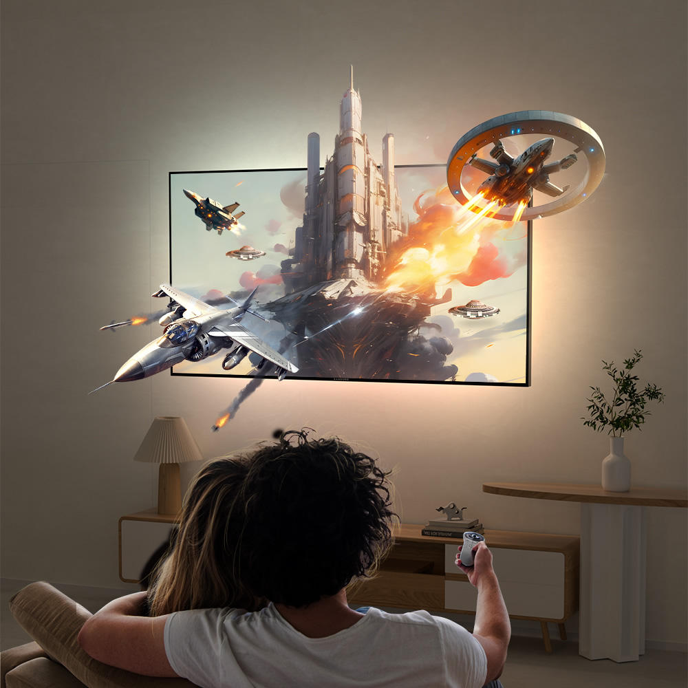 نظام الإضاءة الخلفية المتزامن الذكي  للشاشات 55-65 بوصة تطبيق TUYA  -سمارت لايف