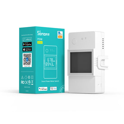 قاطع / سويتش طاقة ذكي WiFi مع شاشة قياس — SONOFF POW Elite 16A