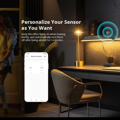 حساس تواجد الانسان الذكي SONOFF Zigbee Human Presence Sensor | SNZB-06P