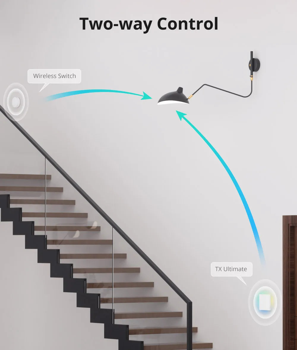 SONOFF SNZB-01P — مفتاح لاسلكي ZigBee بزر واحد للتحكم الذكي (يدعم Alexa عبر الهَب)